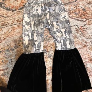 Toddler Bell Bottoms Cows